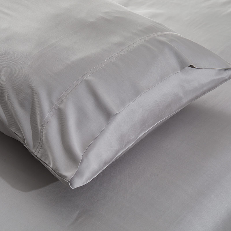 Bộ chăn ga gối cotton đôi sọc trắng