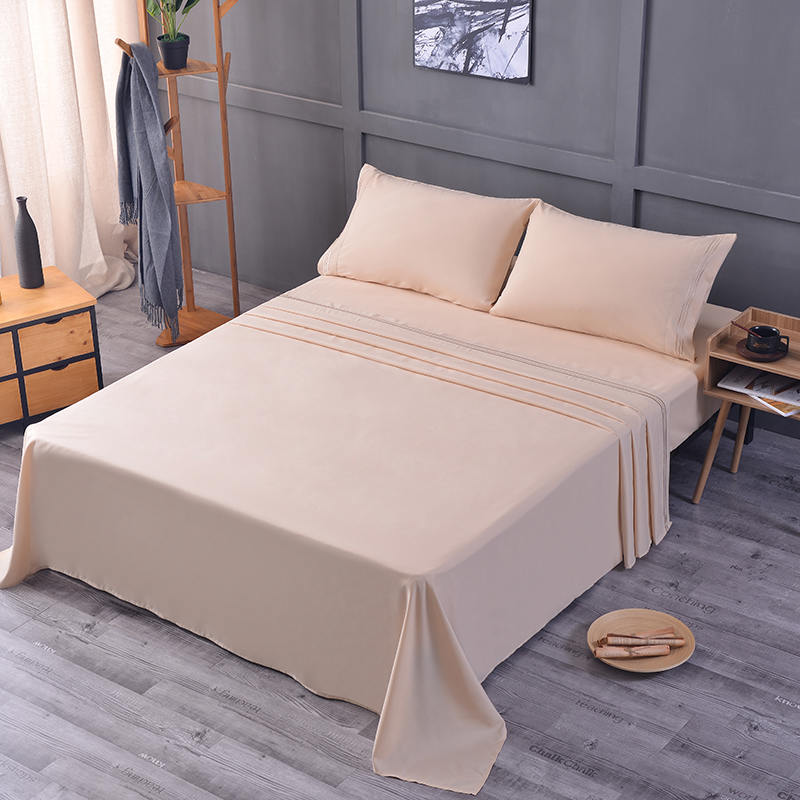 Bộ 4 tấm vải Satin có thể giặt được bằng máy cổ điển