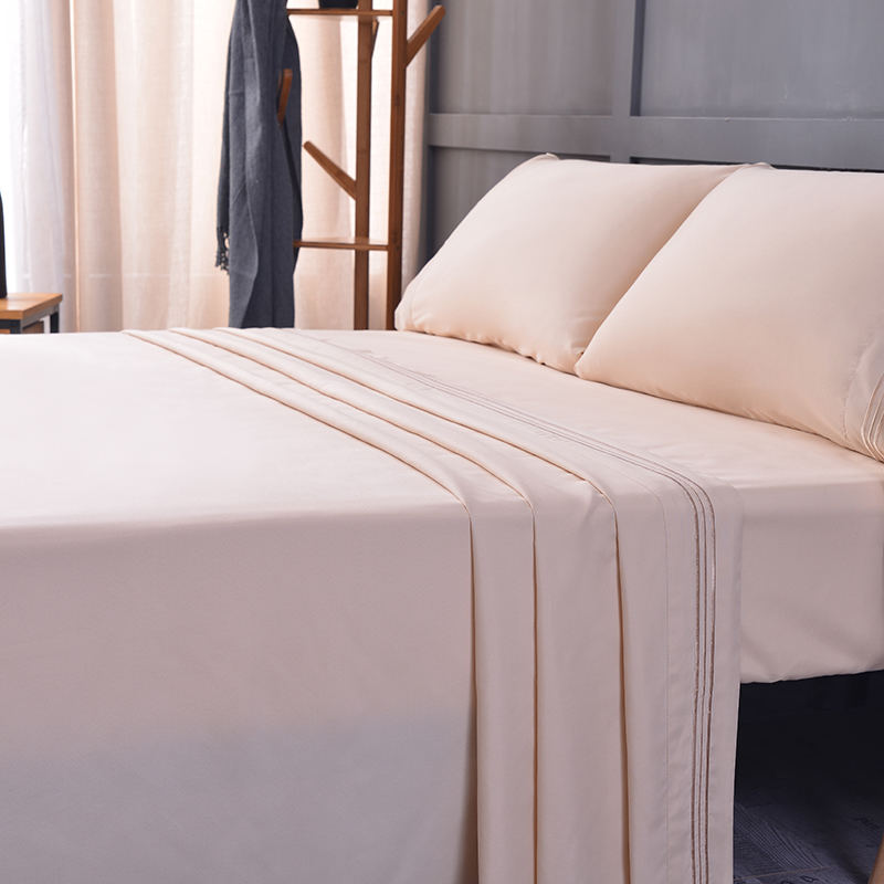 Bộ 4 tấm vải Satin có thể giặt được bằng máy cổ điển