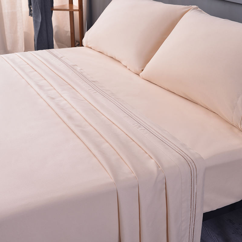 Bộ 4 tấm vải Satin có thể giặt được bằng máy cổ điển